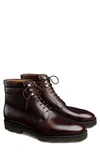 John Lobb Alder Pd Dark Brown Museum Caviar Calf Derby Boot In Brown