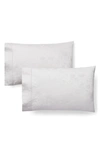 Ralph Lauren Bethany 350 Thread Count Organic Cotton Sheet Set In Platinum