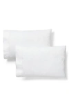 Ralph Lauren Bethany 350 Thread Count Organic Cotton Sheet Set In Studio White