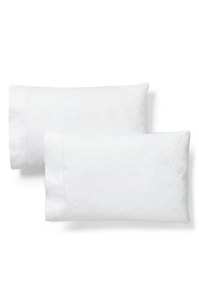 Polo Ralph Lauren Bethany 350 Thread Count Organic Cotton Sheet Set In Studio White