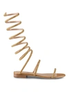 René Caovilla Rene Caovilla Sandals Shoes In Metallic