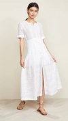 Loveshackfancy Edie Cotton Maxi Dress In White
