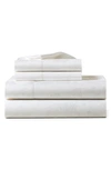 Ralph Lauren Bethany 350 Thread Count Organic Cotton Jacquard Sheet Set In Parchment