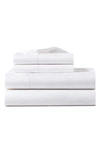 Polo Ralph Lauren Bethany 350 Thread Count Organic Cotton Jacquard Sheet Set In Studio White