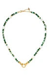 MISSOMA X HARRIS REED IN GOOD HANDS BEADED PENDANT NECKLACE