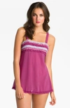 Honeydew Intimates 'tutu' Mesh Babydoll Nightie In Jinx Multi