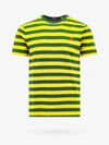 Polo Ralph Lauren Striped Cotton-jersey T-shirt In Yellow