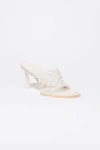 Simkhai Theo Heeled Mule In Ivory White