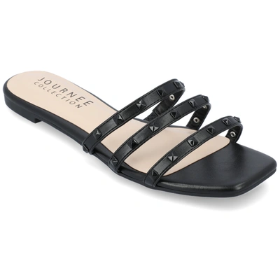 Journee Collection Women's Tru Comfort Foam Camarie Sandal In Black