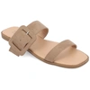 Journee Collection Collection Women's Tru Comfort Foam Kerris Sandals In Taupe