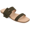 Journee Collection Collection Women's Tru Comfort Foam Kerris Sandals In Olive