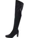 FRENCH CONNECTION CHARLI WOMENS VEGAN LEATHER TALL OVER-THE-KNEE BOOTS