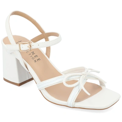 Journee Collection Collection Women's Issmia Sandals In White