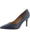 CALVIN KLEIN GAYLE WOMENS LEATHER POINTED TOE HEELS