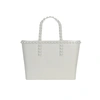 Carmen Sol Grazia Mini Tote In Light Grey