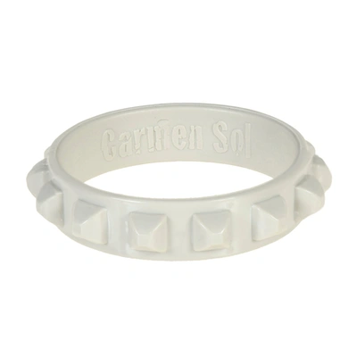 Carmen Sol Borchia Bracelet In Light Grey