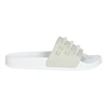 Carmen Sol Franco White Slides In Light Grey