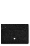 Montblanc Sartorial Card Holder 5cc In Black