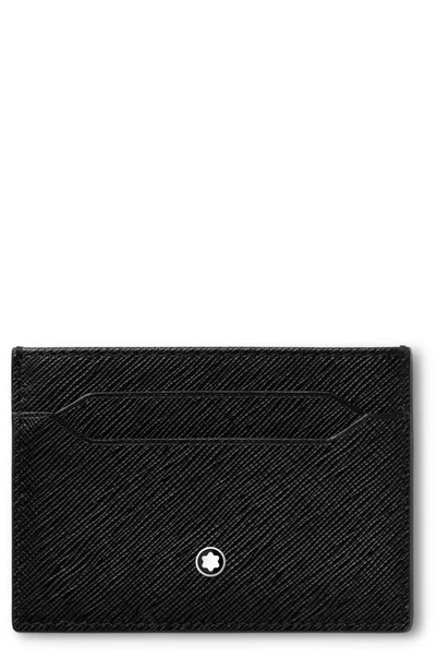 MONTBLANC MONTBLANC SARTORIAL LEATHER CARD HOLDER