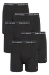 Polo Ralph Lauren Ralph Lauren Cotton Wicking Boxer Brief 5-pack In Polo Black