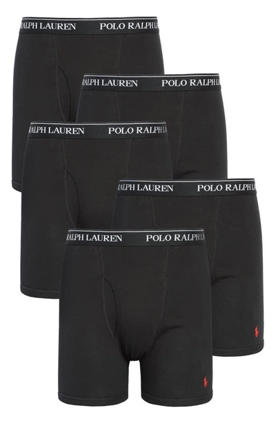 POLO RALPH LAUREN POLO RALPH LAUREN 5-PACK COTTON BOXER BRIEFS 