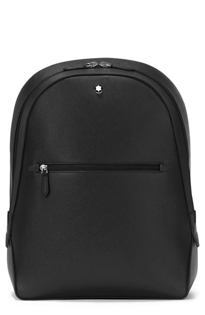 MONTBLANC SMALL SARTORIAL LEATHER BACKPACK