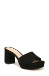 Veronica Beard Dali Womens Cork Slip On Heels In Black