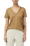 RAG & BONE THE SLUB V-NECK ORGANIC PIMA COTTON T-SHIRT