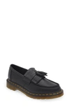 Dr. Martens Soft Leather Adrian Tassel Loafer In Black Virginia