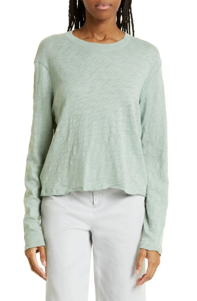 Atm Anthony Thomas Melillo Slub Jersey T-shirt In Surf Green