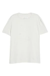 MAISON MARGIELA NUMBER LOGO COTTON T-SHIRT