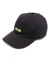 Msgm Logo Baseball Cap In Black