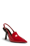 Jeffrey Campbell Acclaimed Pointed Toe Pump In Red Box