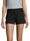 Alice And Olivia Alice + Olivia Shorts - Cady Cuff In Black