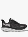 Hoka Clifton 9 Mesh Sneakers In Black