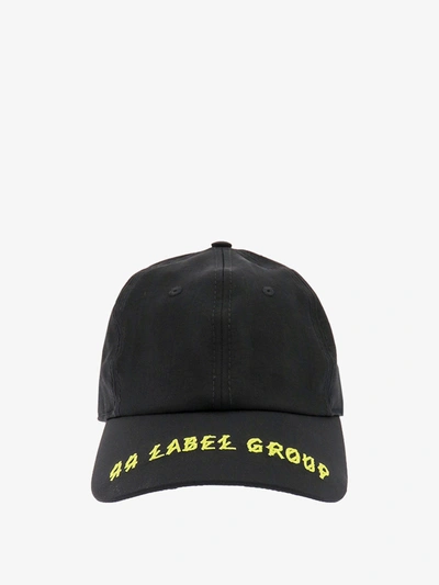 44 Label Group Embroidered-logo Baseball Cap In Black