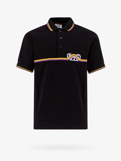 Gcds Waved Logo Polo In Black