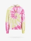 Gcds Glitter Logo Tie-dye Hoodie In Multicolor