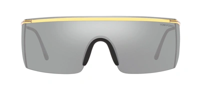 Tom Ford Man Sunglass Ft0980 In Silver