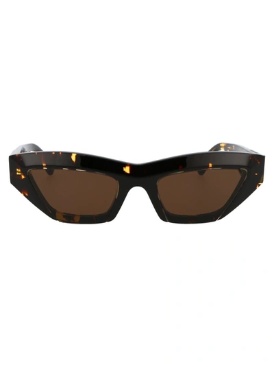 Bottega Veneta Bv1219s Acetate Sunglasses In Black