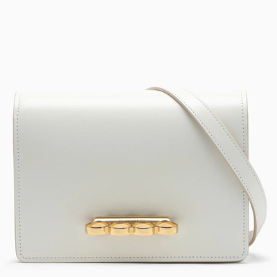Alexander Mcqueen Ivory The Four Ring Bag In White
