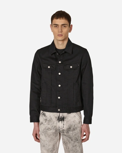 Undercover Graphic-print Denim Jacket In Black