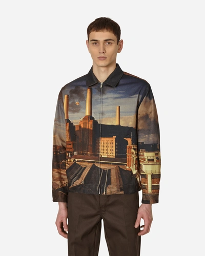 Undercover Pink Floyd Printed Cotton-twill Jacket In Multicolor