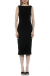 ALEXIA ADMOR PENNY MIDI SHEATH COCKTAIL DRESS