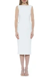 Alexia Admor Penny Midi Sheath Cocktail Dress In Ivory