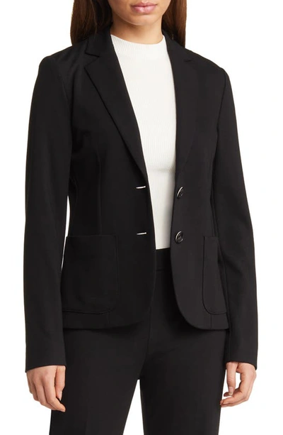 Hugo Boss Jonalahra Single Breaste Blazer In Black