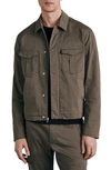 Rag & Bone Archive Garage Jacket In Olive