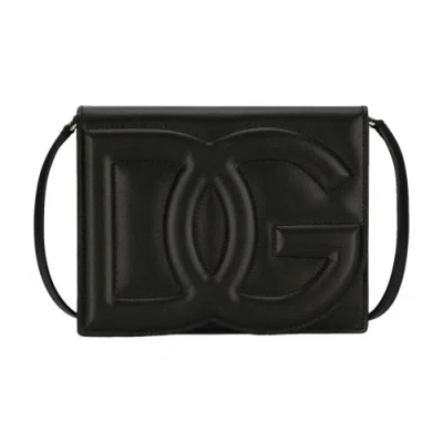 Dolce & Gabbana Dg Logo Bag Crossbody Bag In Black