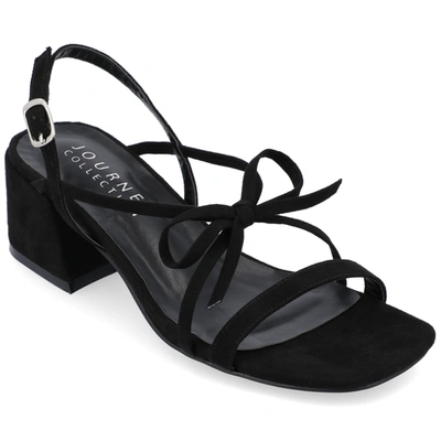 Journee Collection Collection Women's Amity Sandals In Black