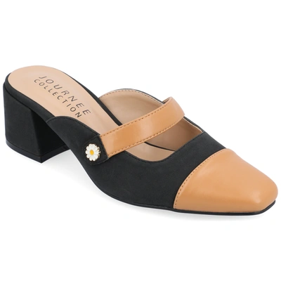 Journee Collection Collection Women's Dalla Pumps In Black